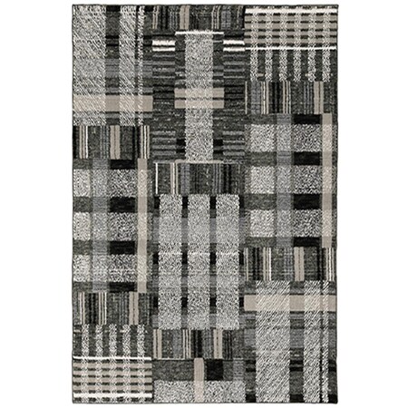 Oriental Weavers 10 ft. x 13 ft. 2 in. Atlas 752C0 Rectangle Area RugBlack A752C0305400ST